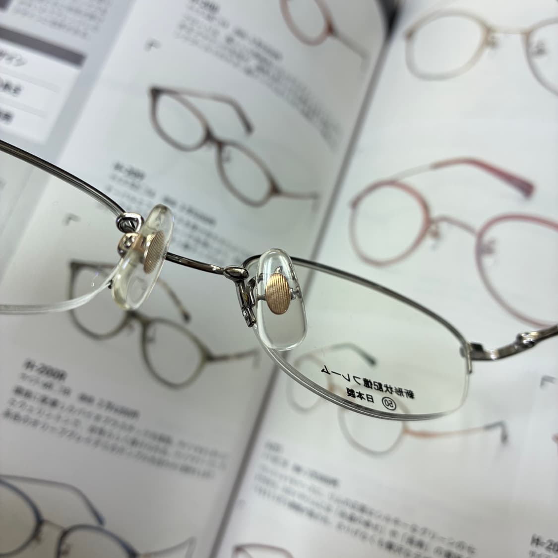 AIR FIT 에어핏 반무테 티타늄 일본 안경 상품이미지6