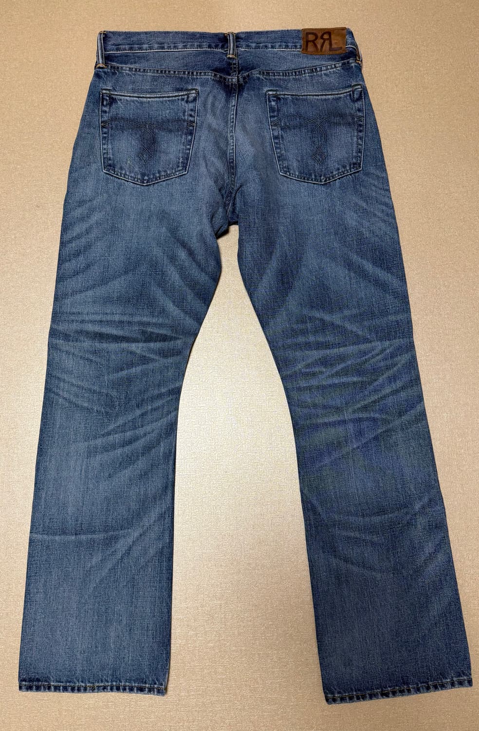 RRL 더블알엘 슬림 부트컷 브라이어필드 셀비지 데님 36x32 상품이미지5