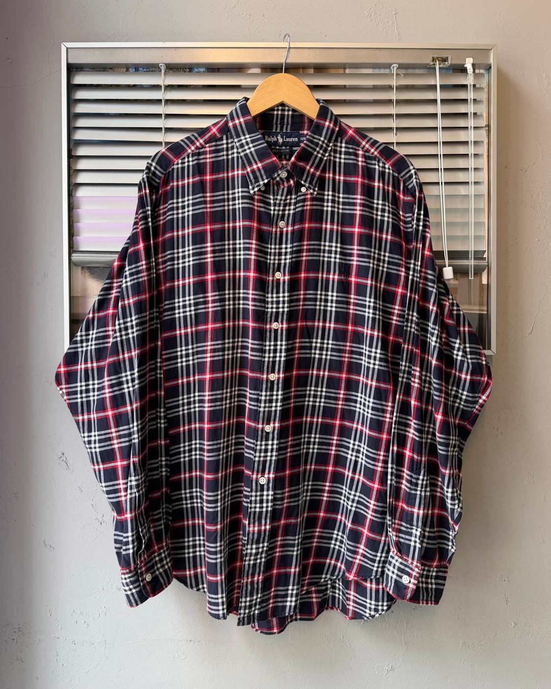 Polo Ralph Lauren 90s check shirt 상품이미지1
