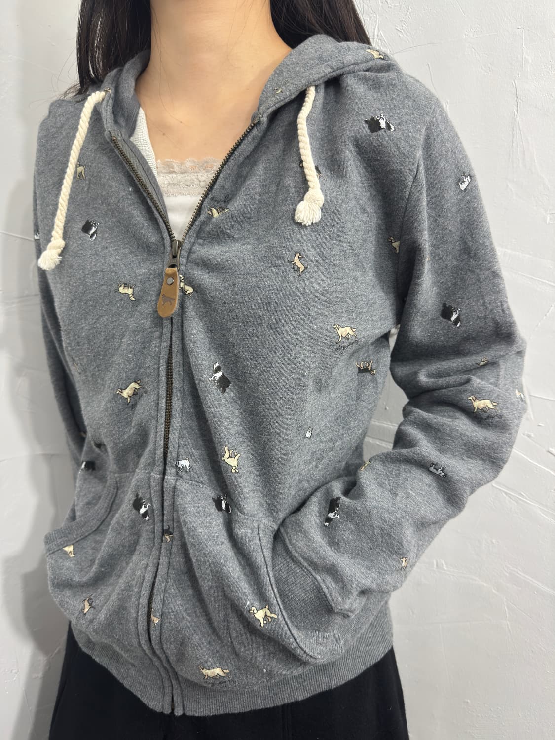 dog deft puppy hood zipup 상품이미지3