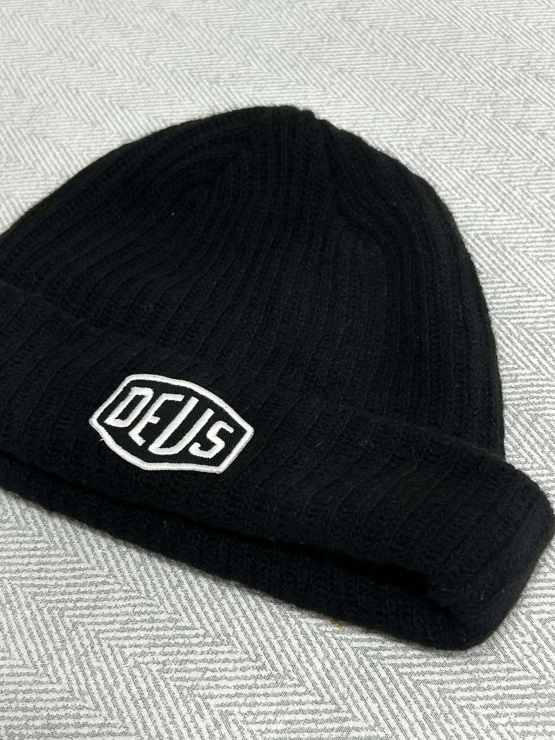 Deus 데우스 엑스 마키나 블랙 비니 모자 상품이미지3