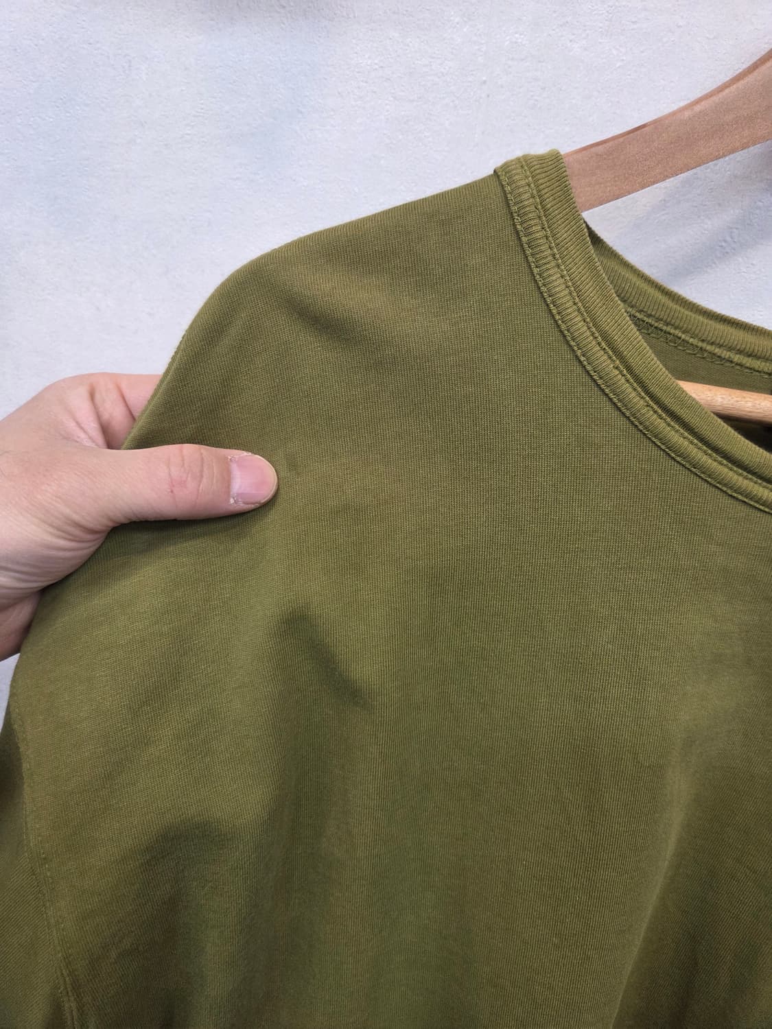 볼란테 레터링 자수로고 반팔 1사이즈 대략 xl 상품이미지7