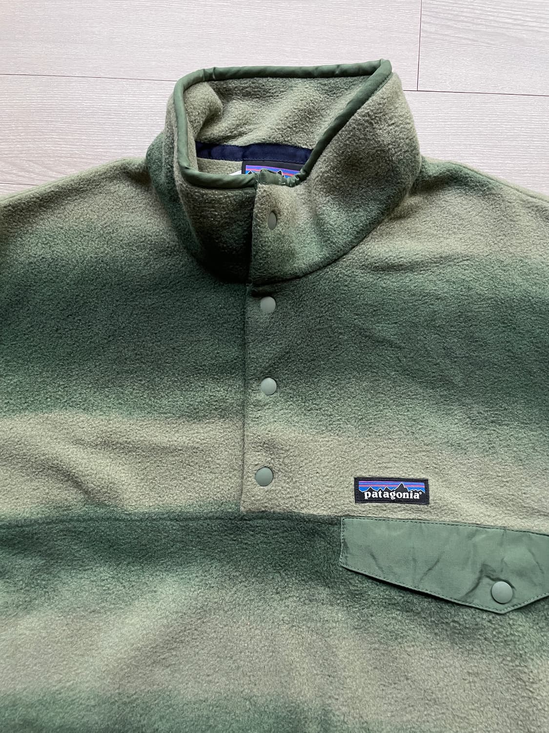 (데드스탁) 파타고니아 신칠라 그린 스트라이프 patagonia 상품이미지4