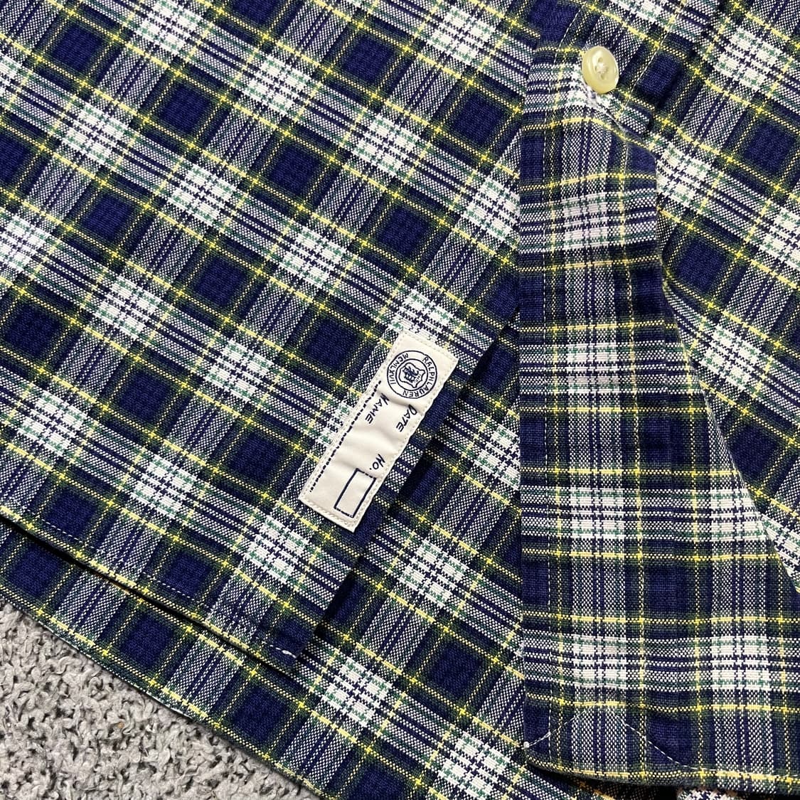 폴로 랄프 로렌 깅엄체크 셔츠 상품이미지3