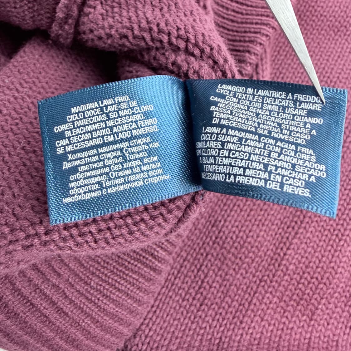 폴로 빅포니 니트집업 상품이미지9