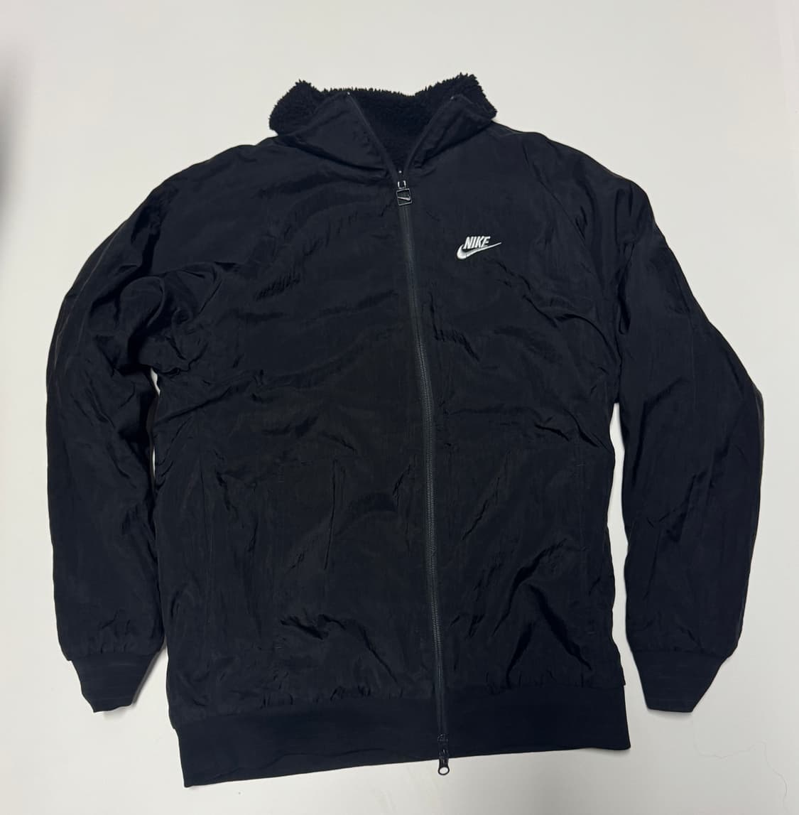 나이키 빅 스우시 리버시블 바람막이 플리스 자켓 M 상품이미지3