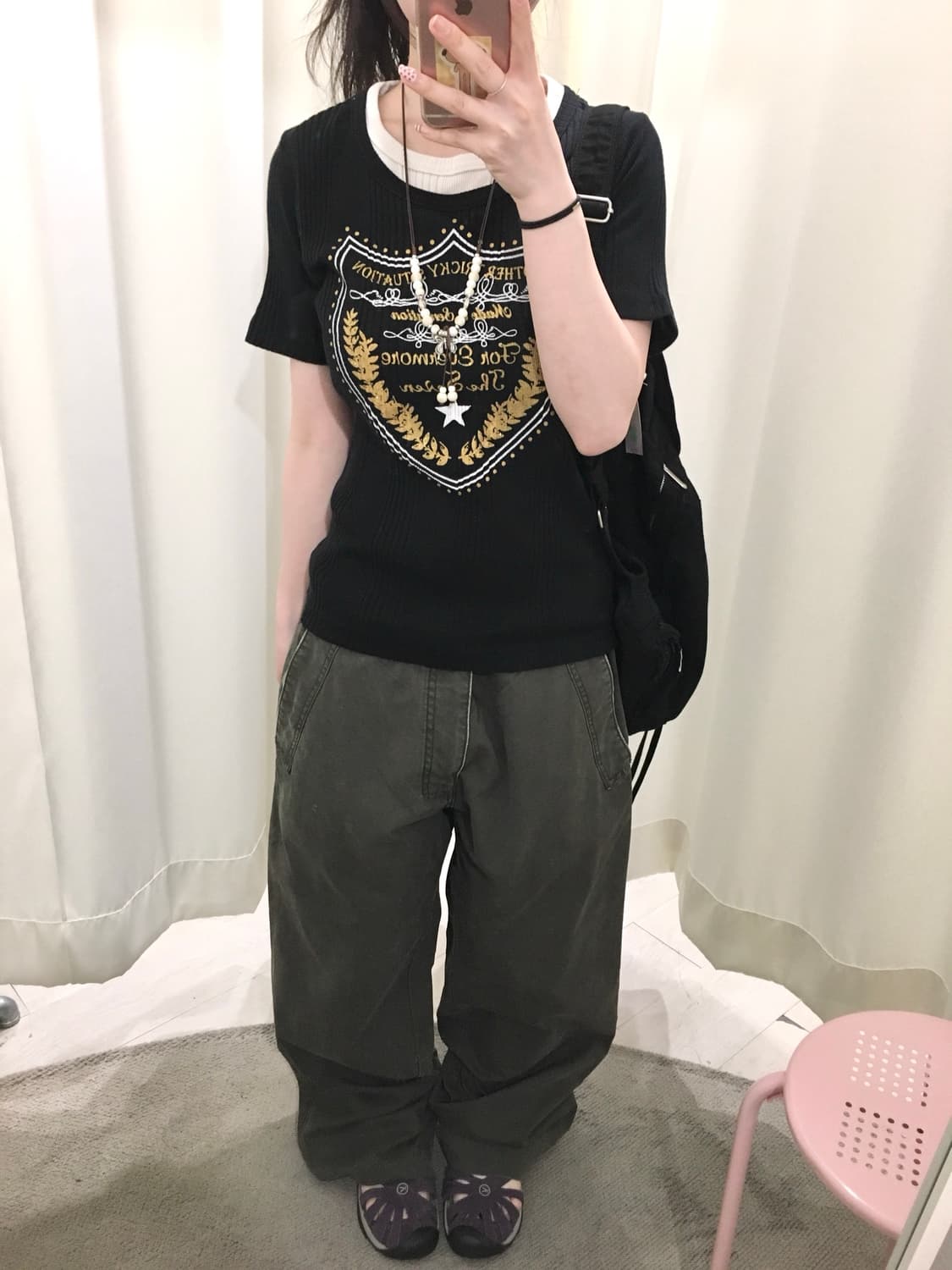 spinash y2k layered top 상품이미지1