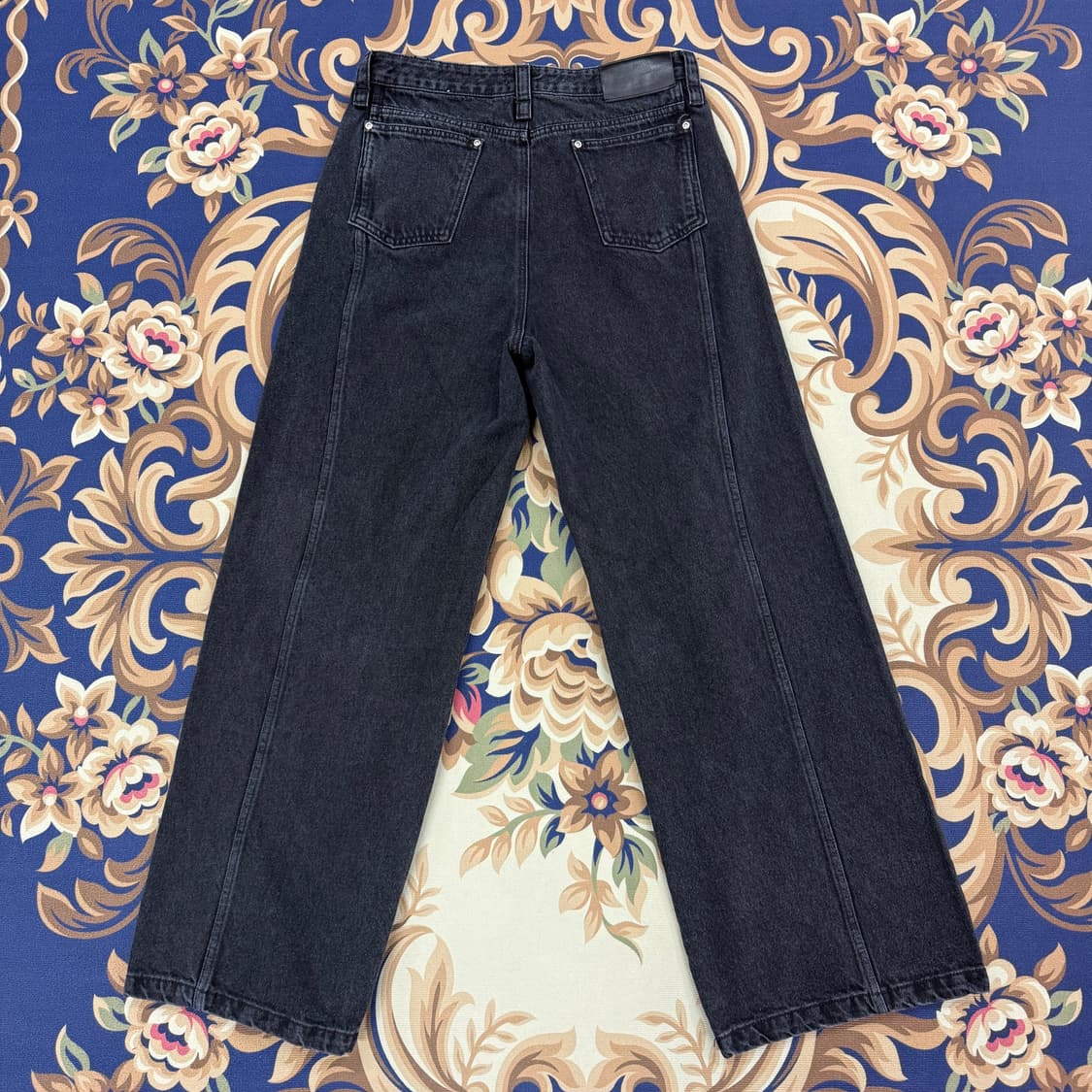 (L)오르 ORR 흑청와이드 데님팬츠 상품이미지6