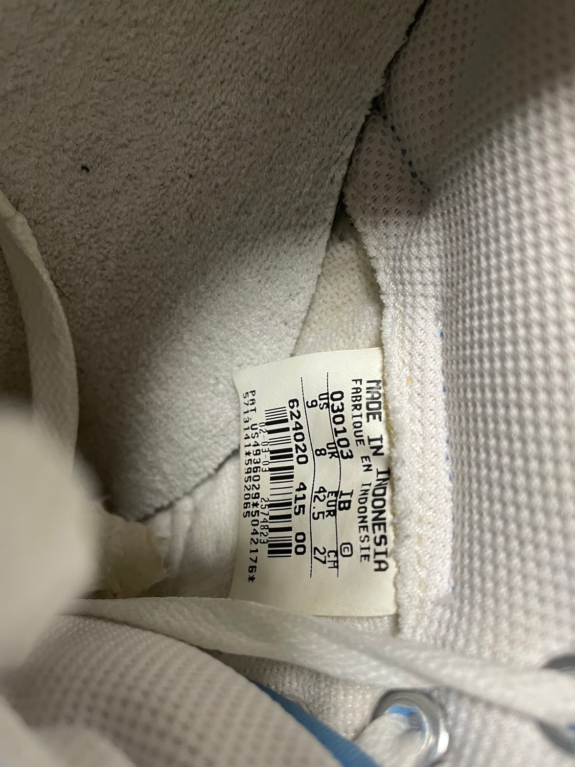 2003 nike air force cvs unc blue 상품이미지5