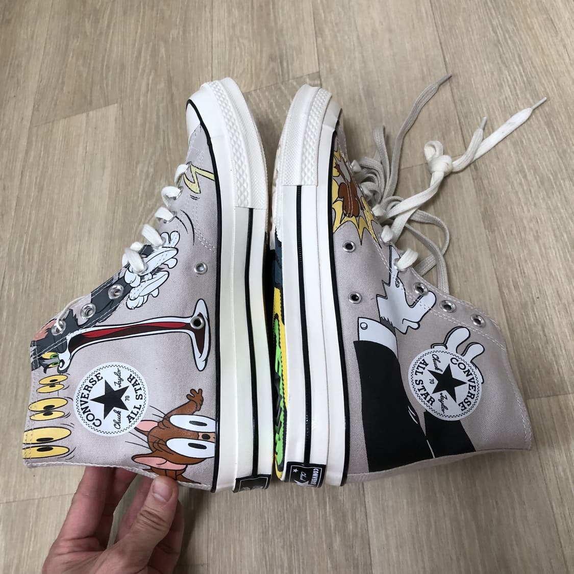 (290) 새상품 컨버스 CONVERSE 70's 척테일러 하이 그레이  상품이미지9
