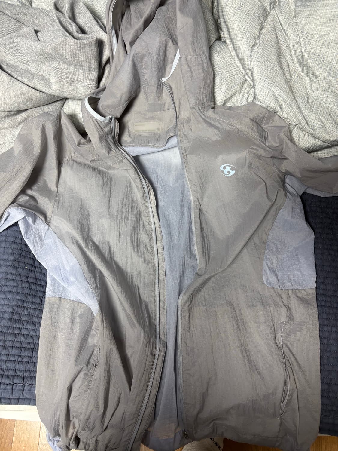 산산기어 에어 대쉬 재킷 라이트 그레이 상품이미지1