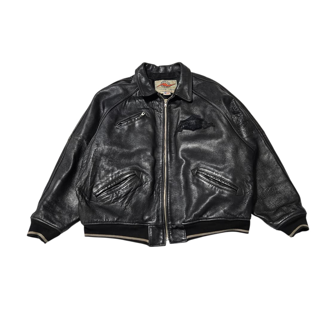 아비렉스 레더 바시티 자켓[4XL~5XL] 상품이미지2