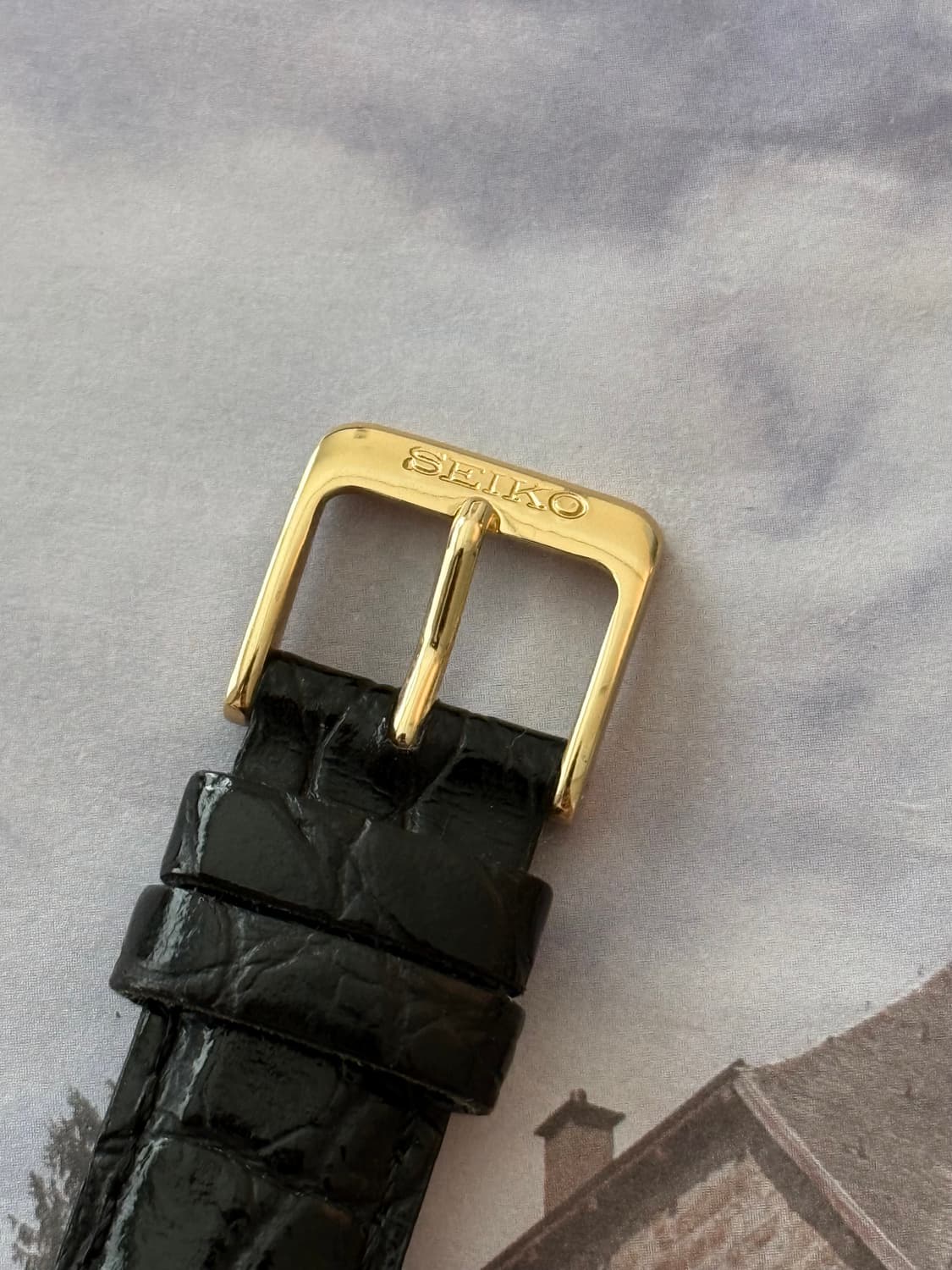 Seiko 세이코 Square 쿼츠 탱크 상품이미지6