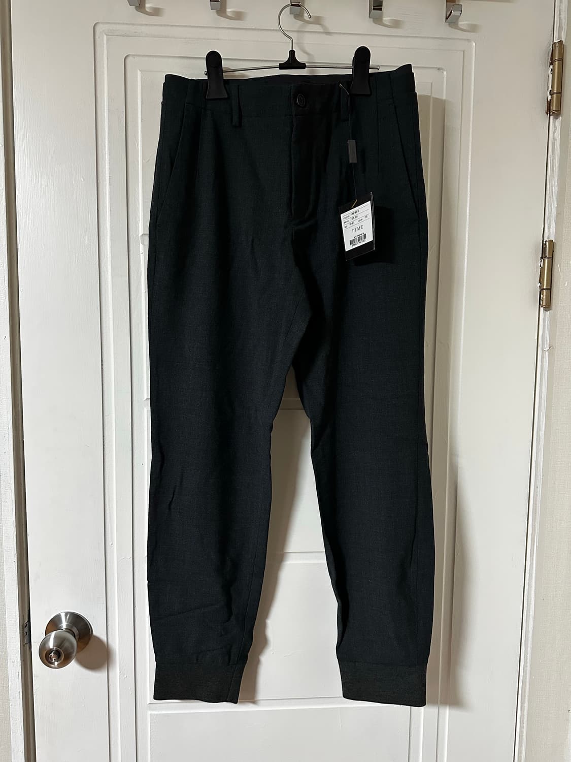 [82] 타임 옴므 밴딩 슬랙스 조거 팬츠 상품이미지1