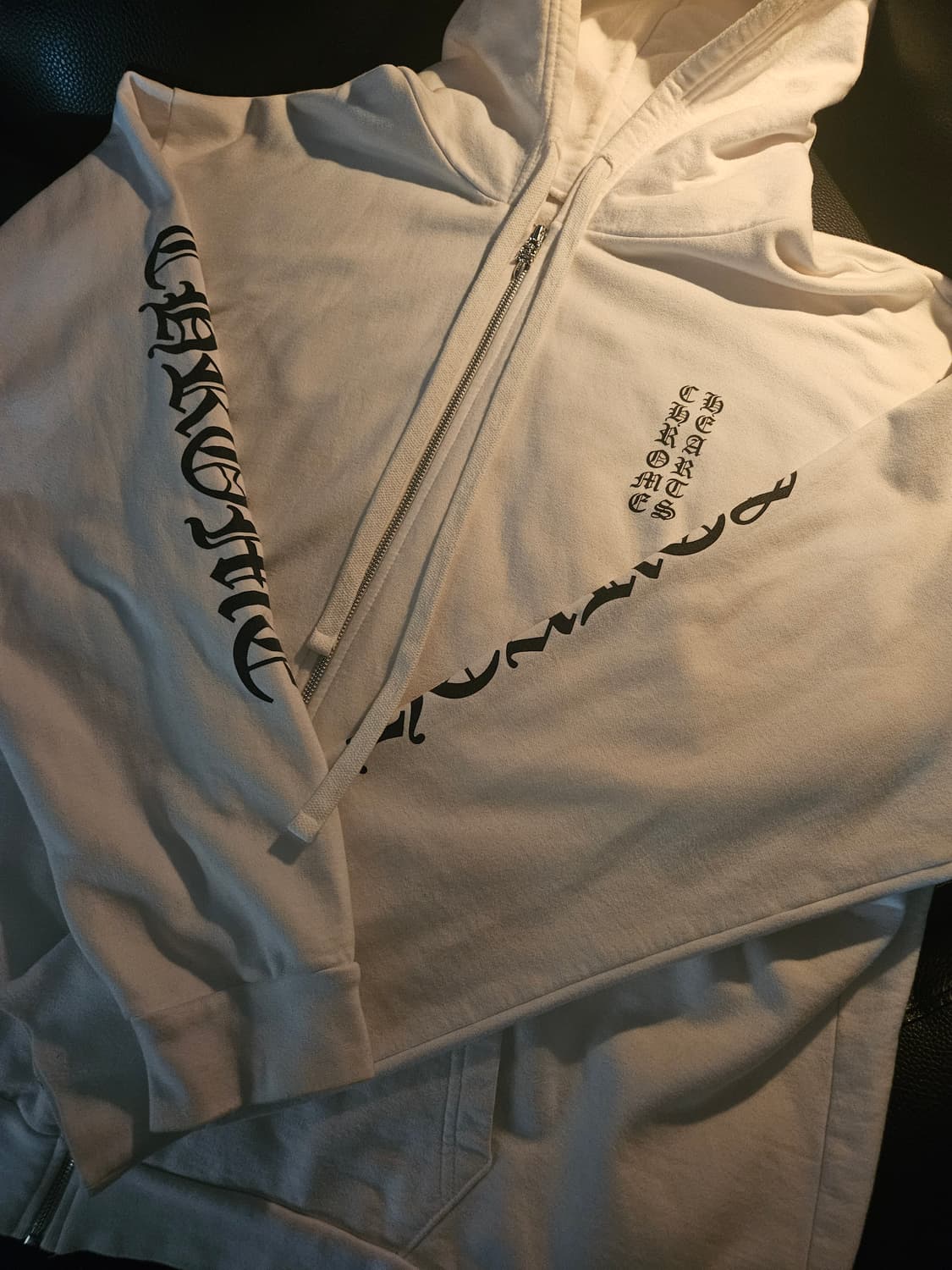 XXL 크롬하츠 화이트 후드집업 2XL 상품이미지1