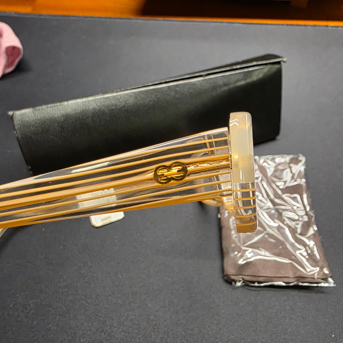 (새상품) ESCADA 에스까다 뿔테 + 펜디 케이스 + 펜디 안경닦이  상품이미지9