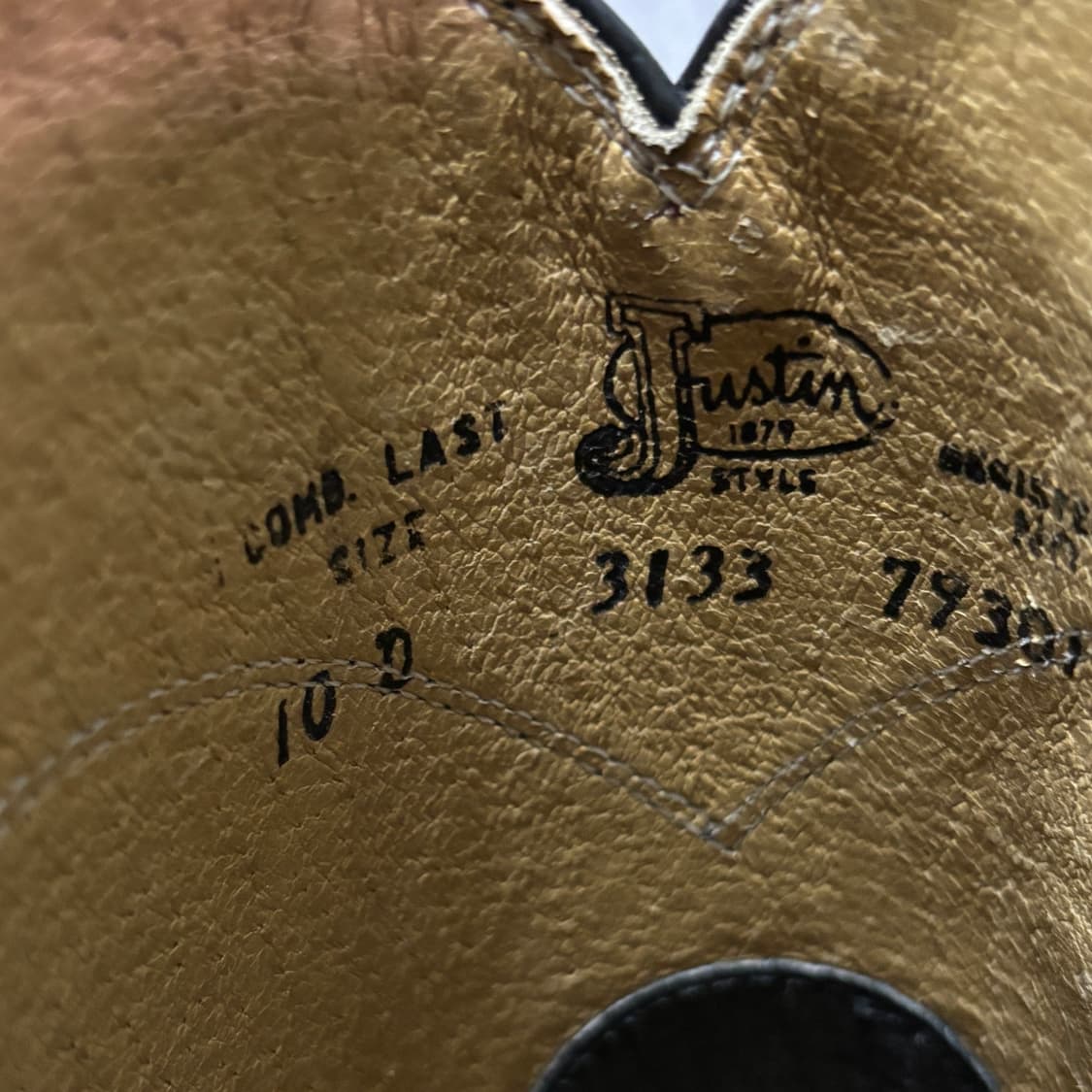 저스틴 justin 웨스턴 부츠 10D (275~280) 상품이미지9