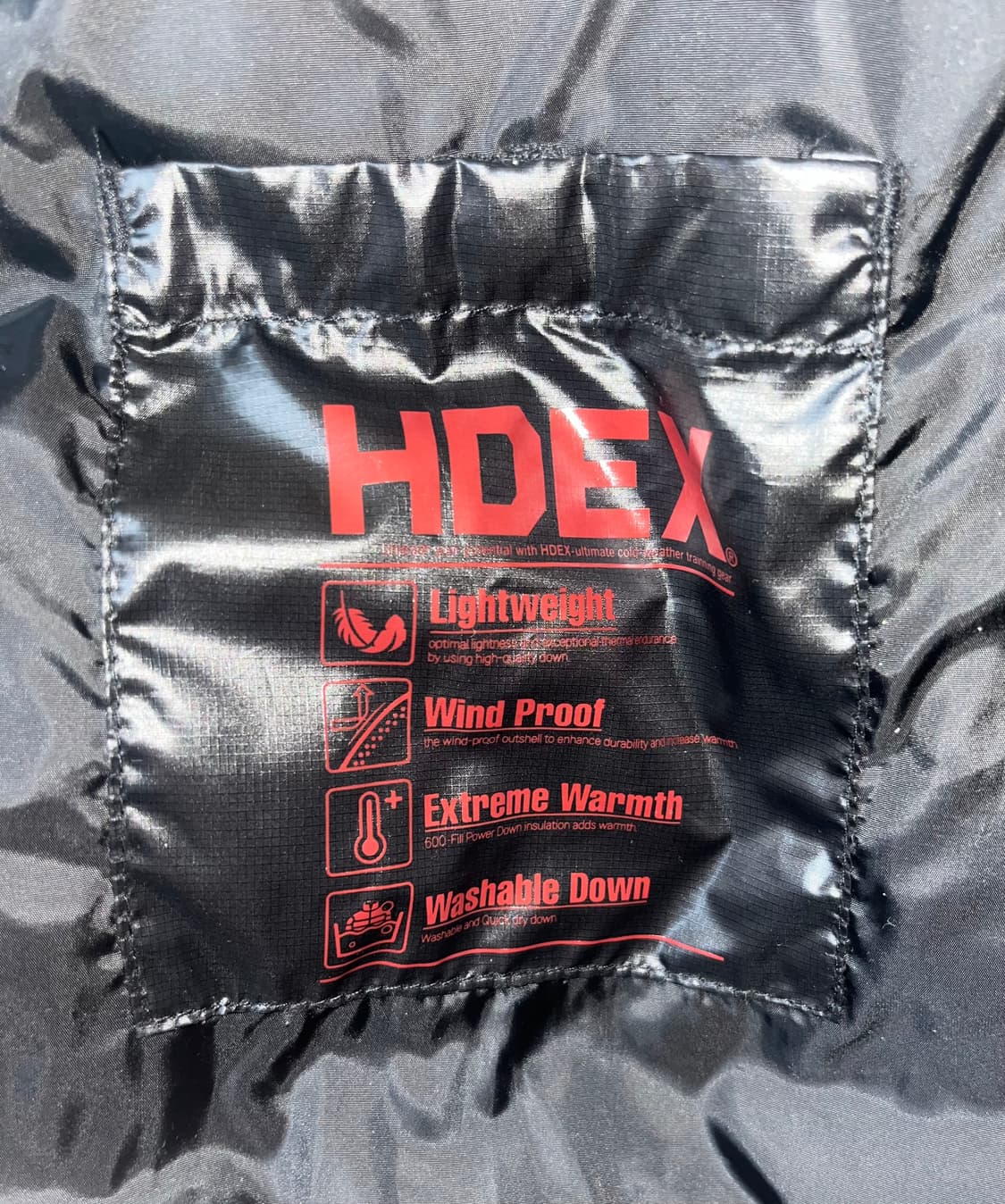 (새상품) HDEX 우먼스 글로시 크롭 푸퍼 패딩 블랙 m 상품이미지5