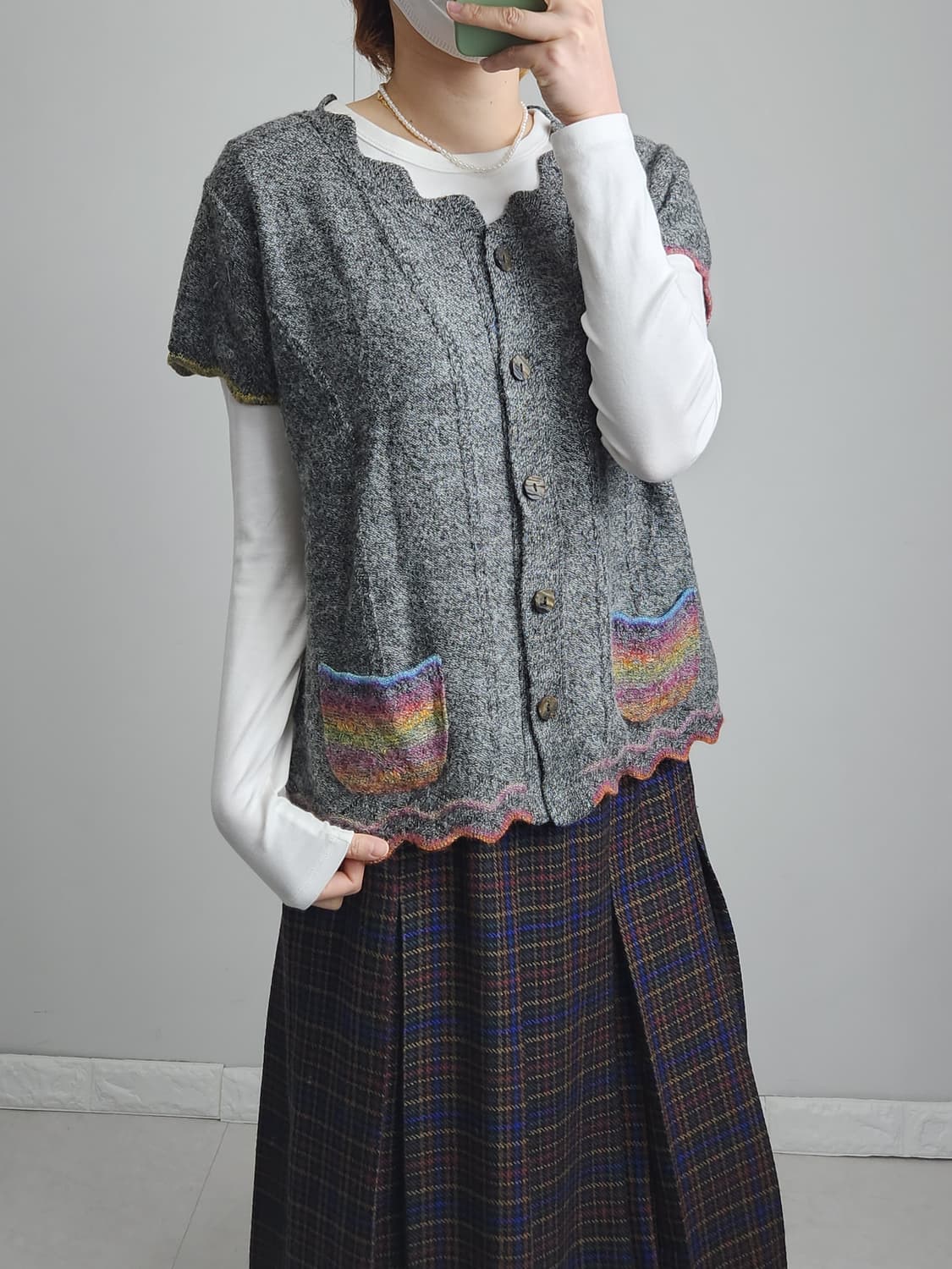 지그재그 가디건 상품이미지5