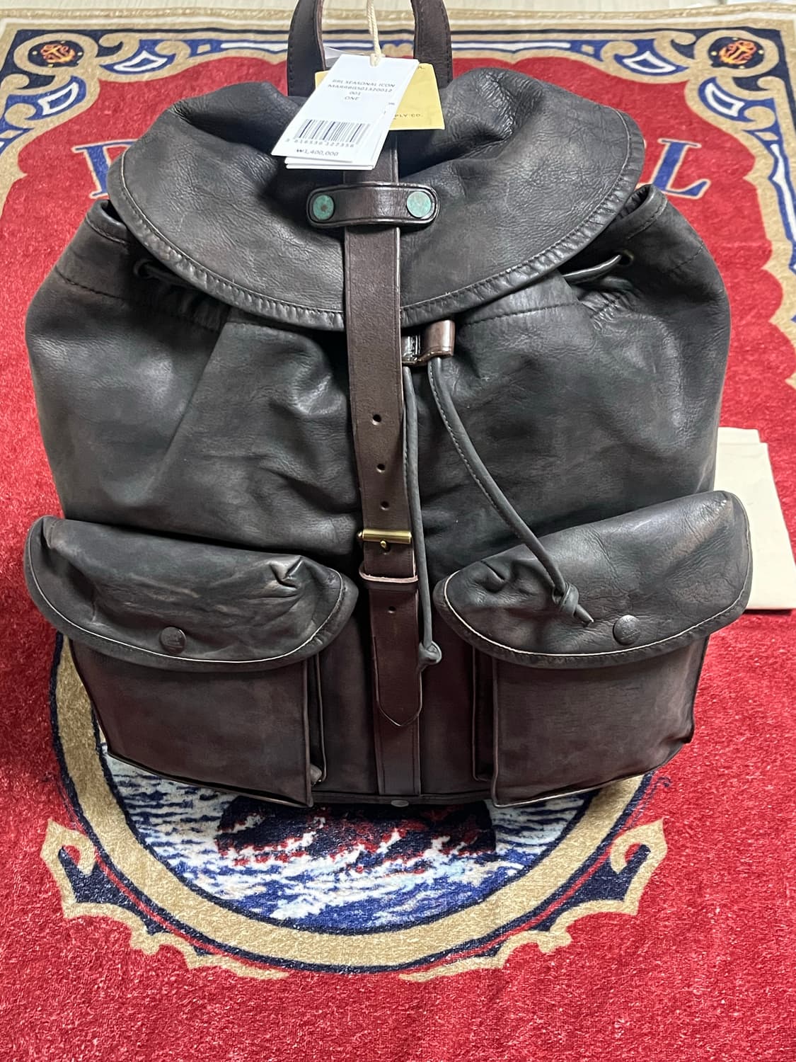 RRL 레더 럭색 더블알엘 가방 상품이미지2