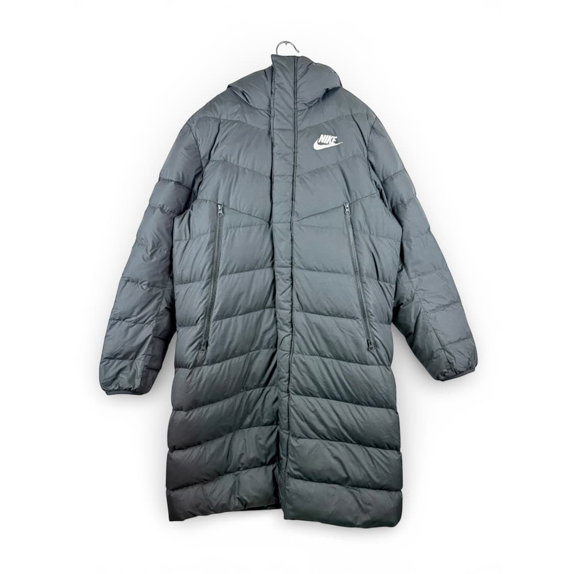 (L) 나이키 NSW 덕다운 롱 패딩 블랙 상품이미지1