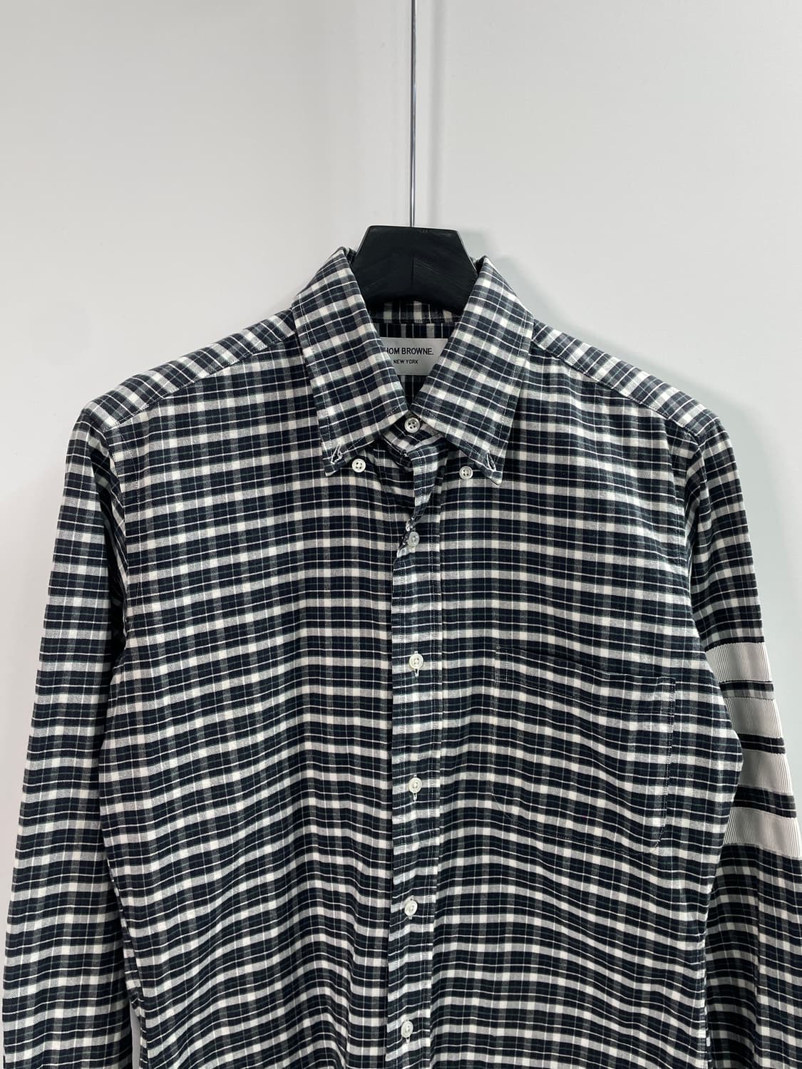 톰브라운 완장 옥스포드 체크 셔츠 (on.217) 상품이미지2