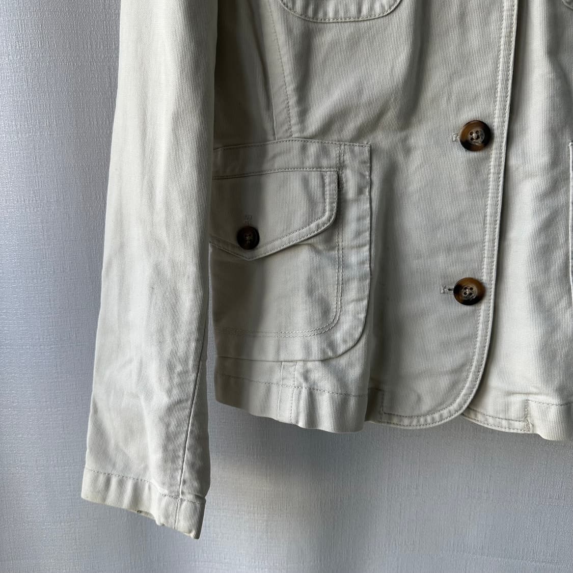 랄프로렌 폴로 진스 코튼 자켓 베이지 M 상품이미지4