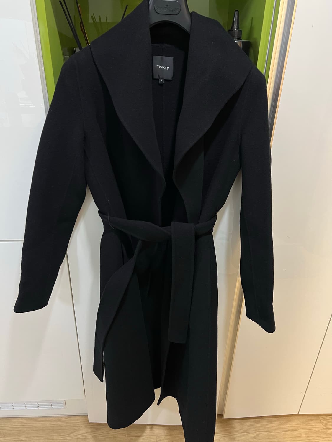 띠어리 여성 캐시미어 벨트코트 2사이즈 (새상품급) 상품이미지1