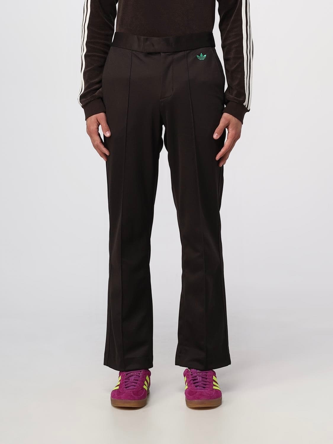 웨일스 보너 X 아디다스 트랙 팬츠 나이트 브라운 34사이즈 상품이미지4