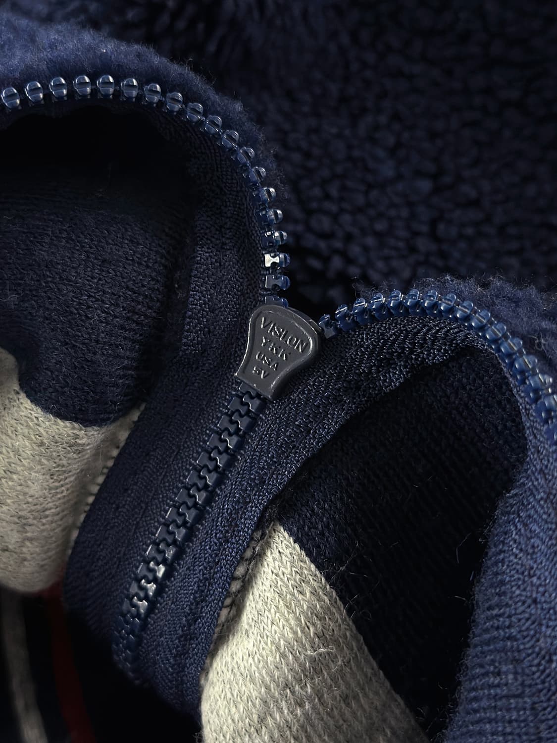 (Rare)80~90s 빈티지 엘엘빈 스트라이프 쉐르파 플리스 풀오버 상품이미지8