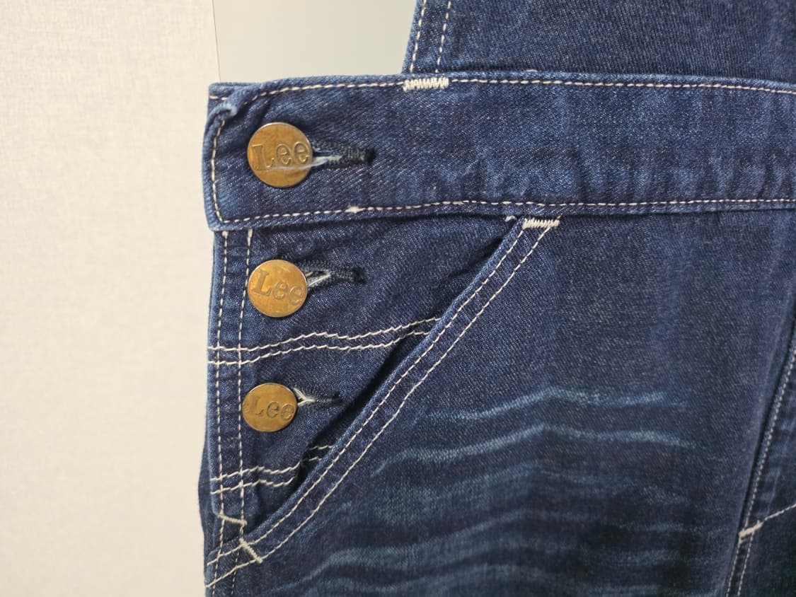 JPN Lee 데님 워싱 멜빵 스커트 여성 M

 상품이미지7