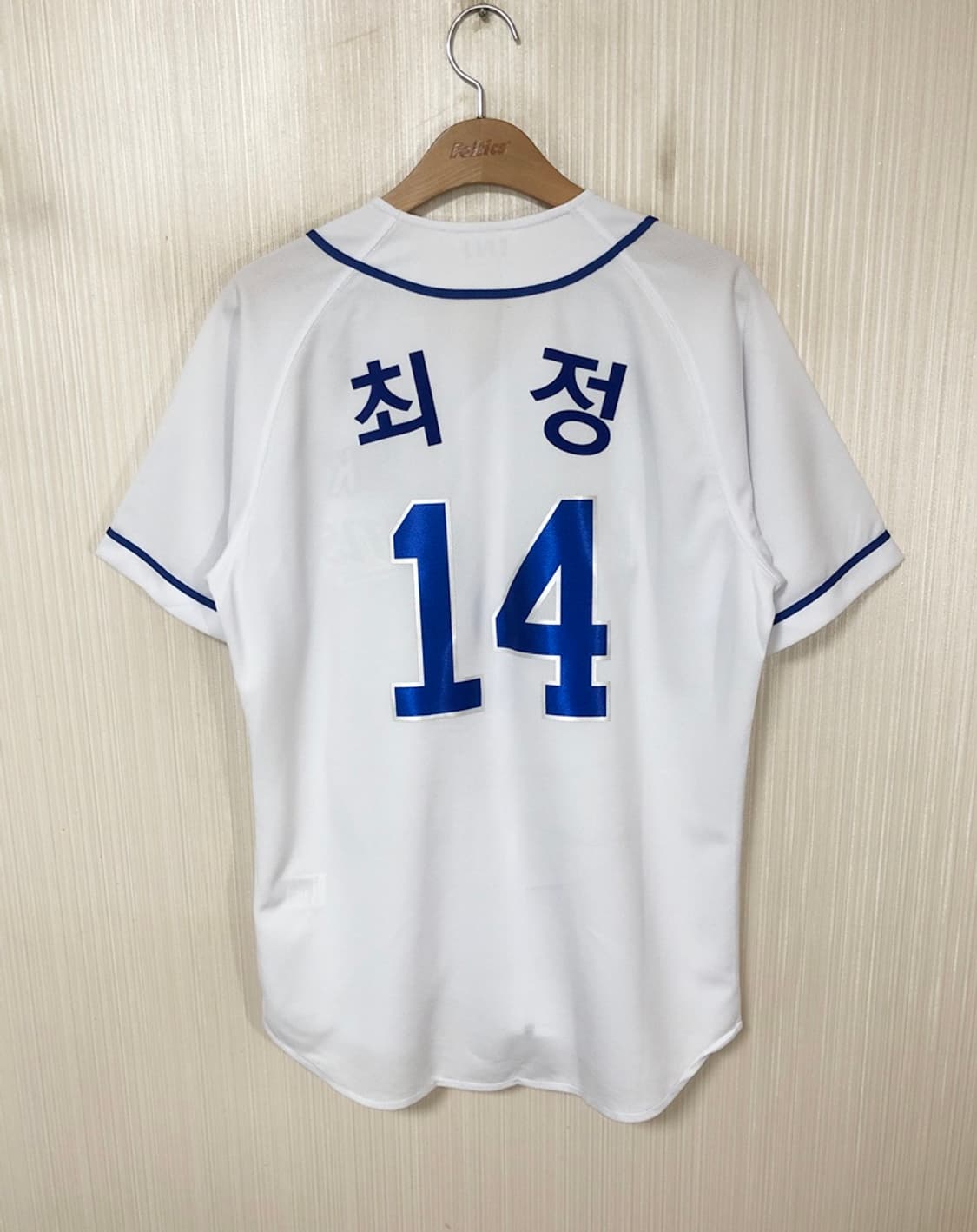 KBO SK와이번스 레트로유니폼/올드져지 M #14 최정 상품이미지8
