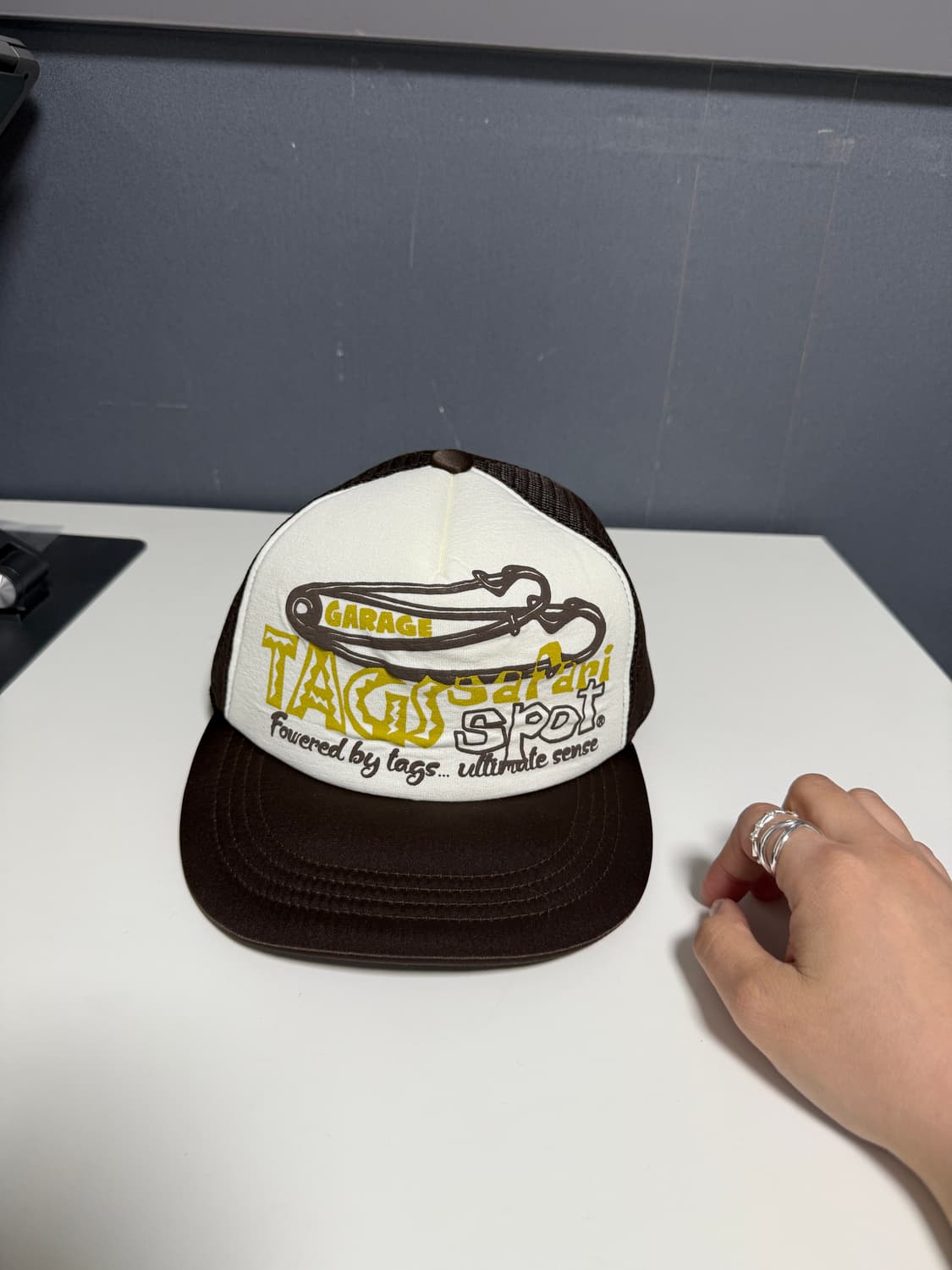 사파리스팟 세이프티 메쉬 캡 브라운 상품이미지1