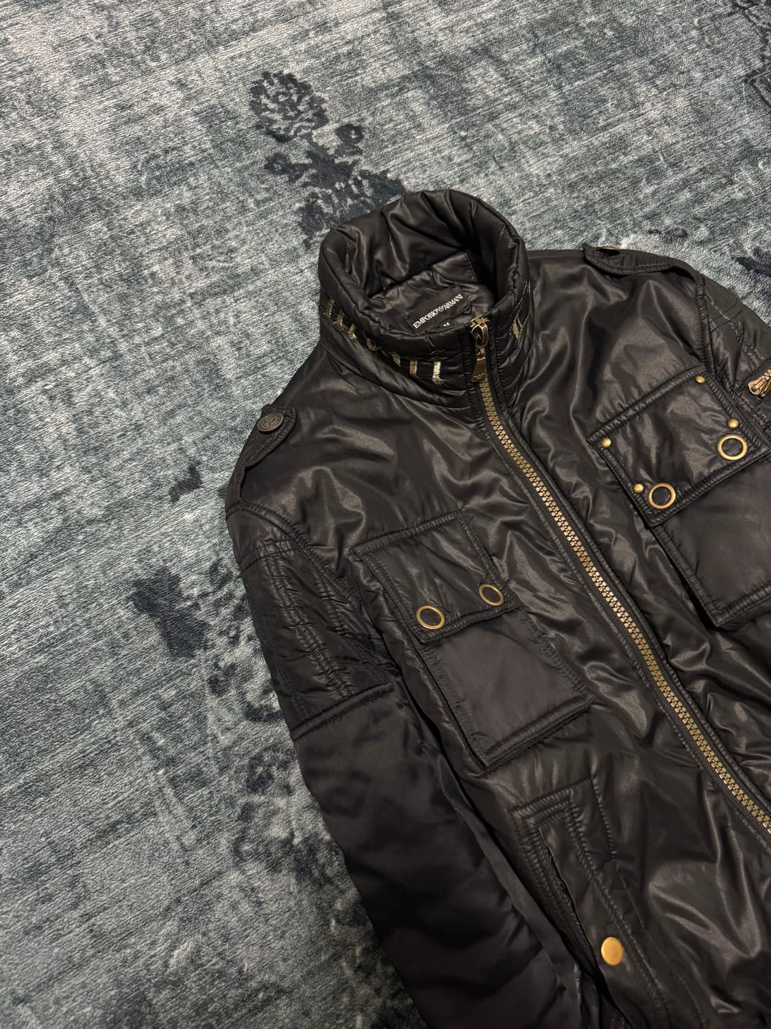 Emporio armani y2k biker jacket 상품이미지2