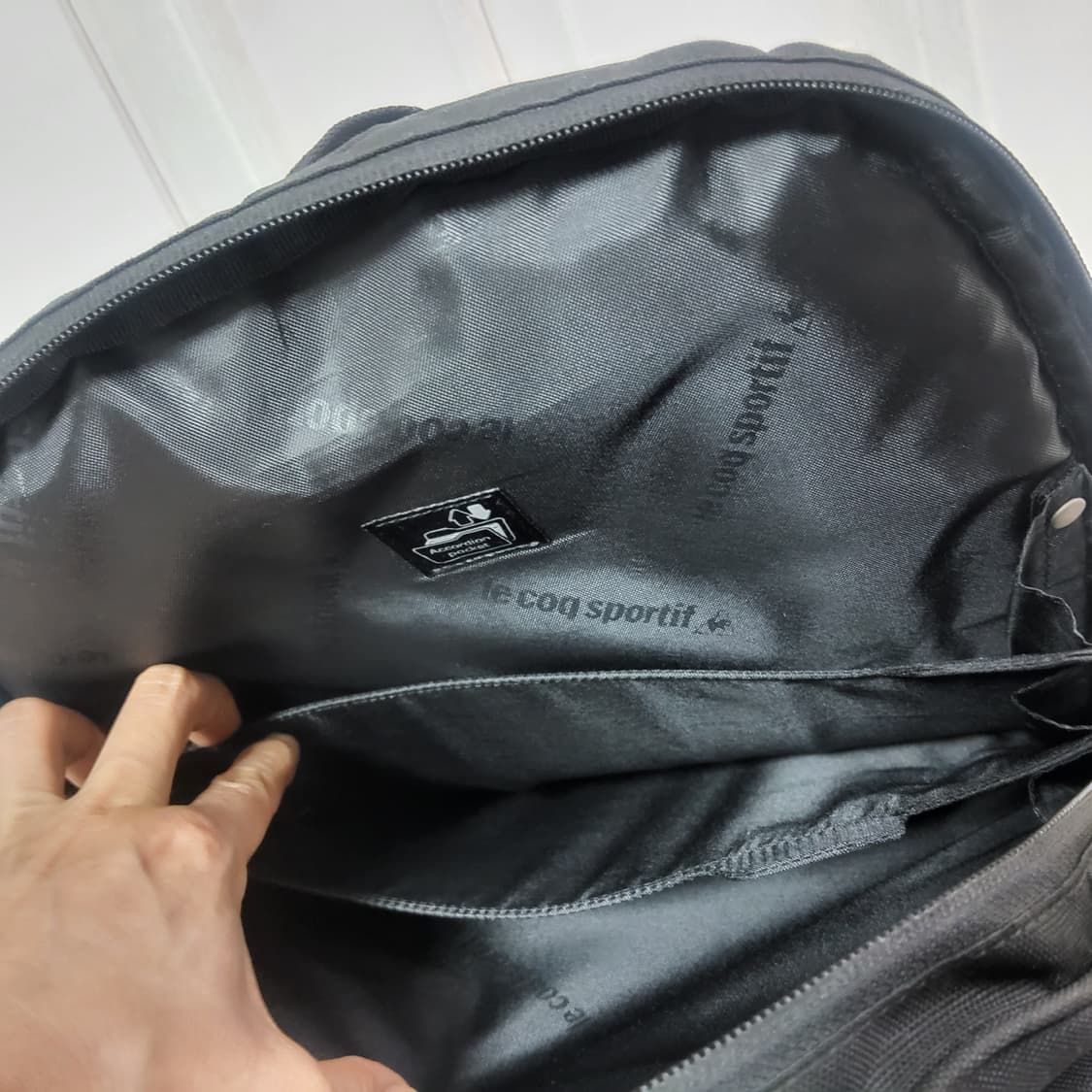 르꼬끄 백팩 가방  책가방 노트북 백팩 가방 블랙 상품이미지3