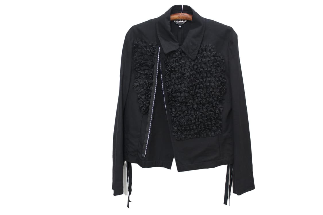 COMME des GARÇONS BLACK 꼼데가르송 블랙 프릴 자켓 상품이미지1