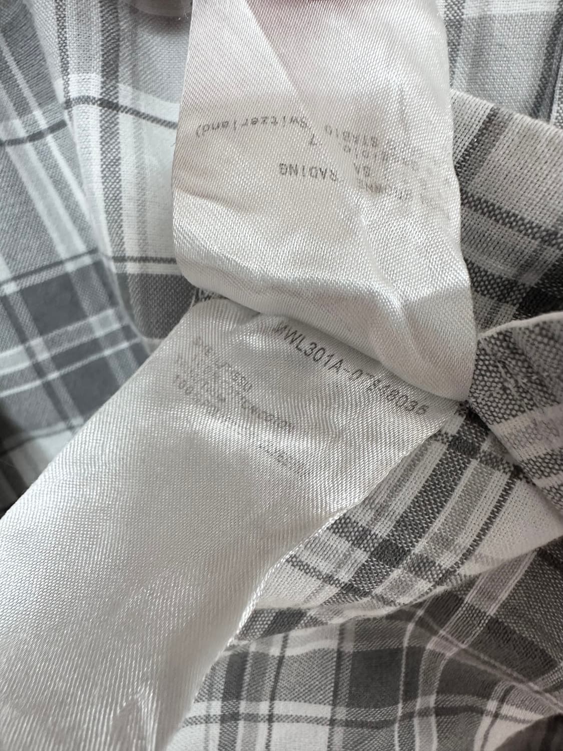 톰브라운 암밴드 체크 셔츠 상품이미지9