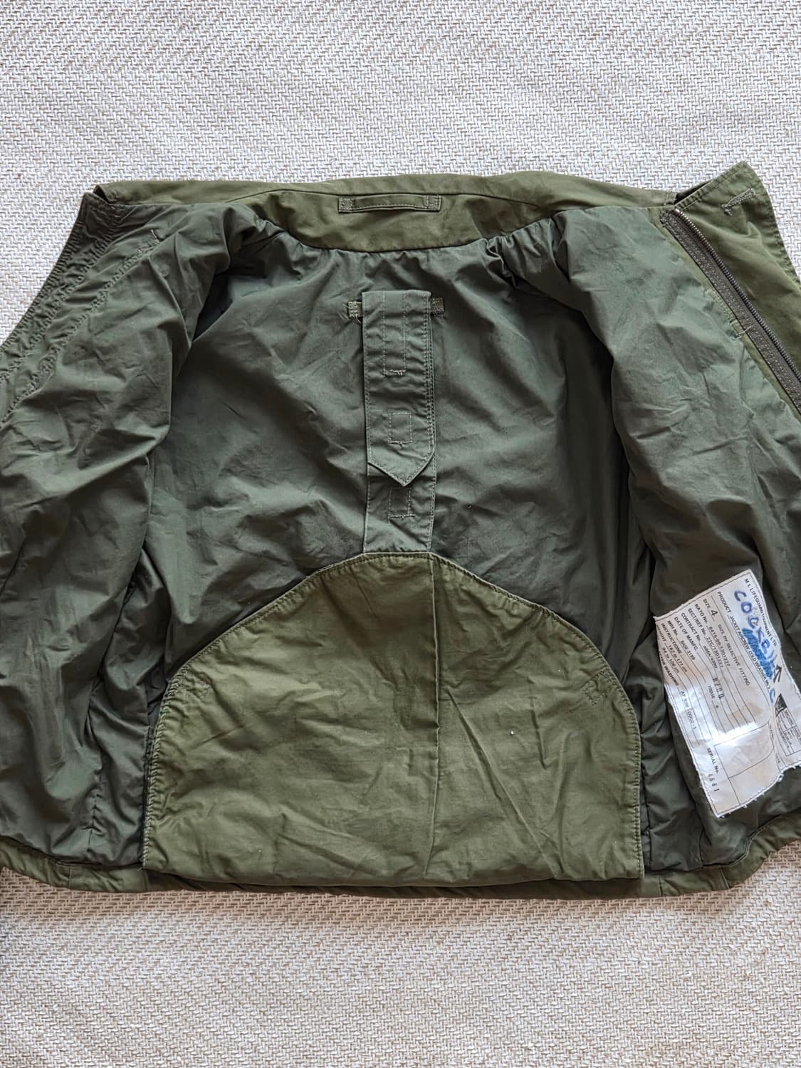 1990 OG 영국군 RAF MK3 콜드 웨더 자켓 상품이미지10