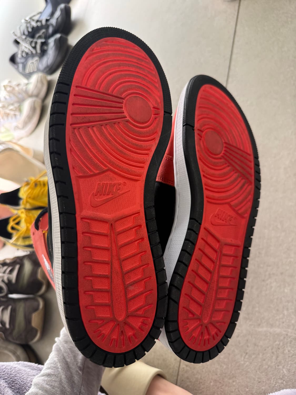 완전 새것수준 1번착용 / 나이키 에어 조던 레드 280  상품이미지4