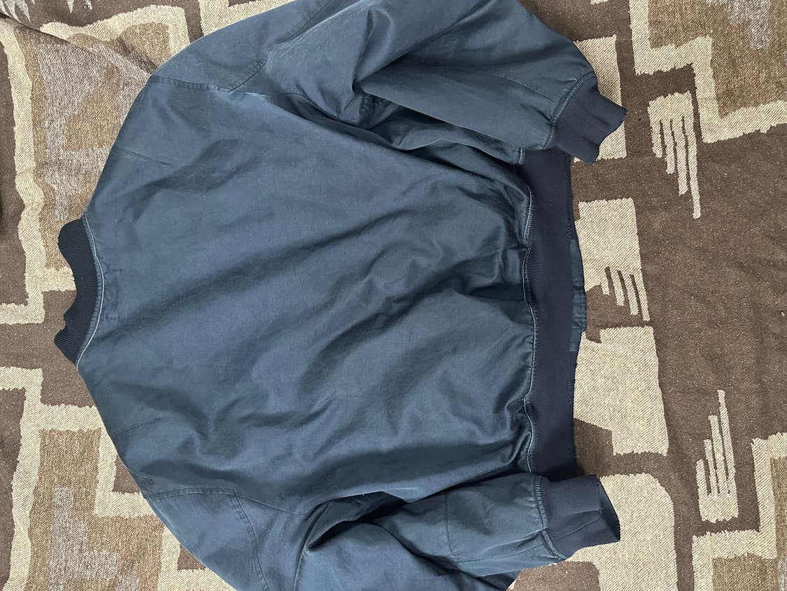 아프레쎄 빈티지 실크 플라이트 네이비 자켓 5사이즈 상품이미지2