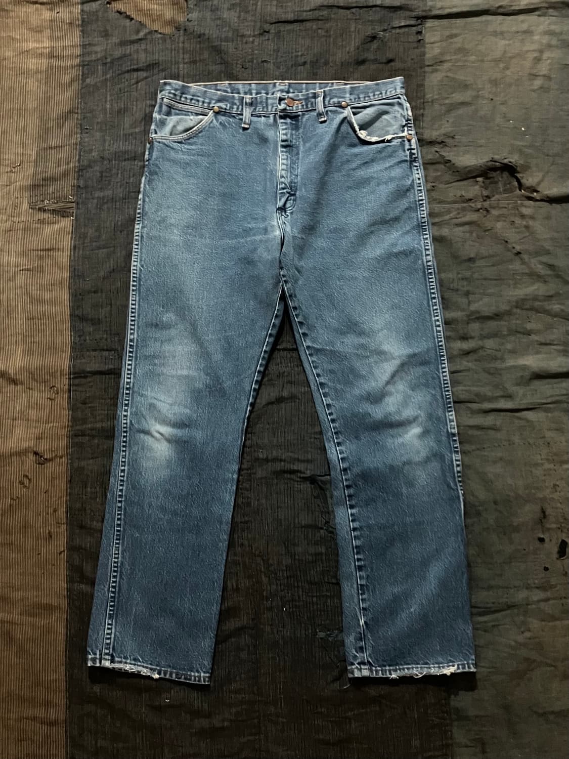 🇺🇸 80s USA 빈티지 랭글러 13MWZ 카우보이컷 데님 팬츠 상품이미지2