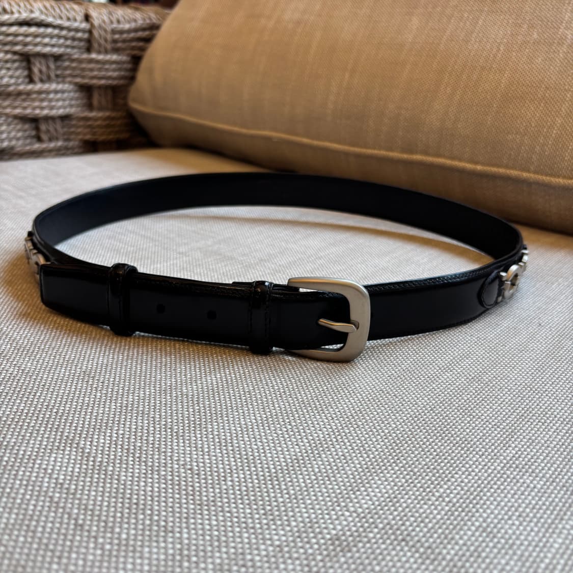 페라가모 은장로고 가죽 남성벨트 상품이미지2