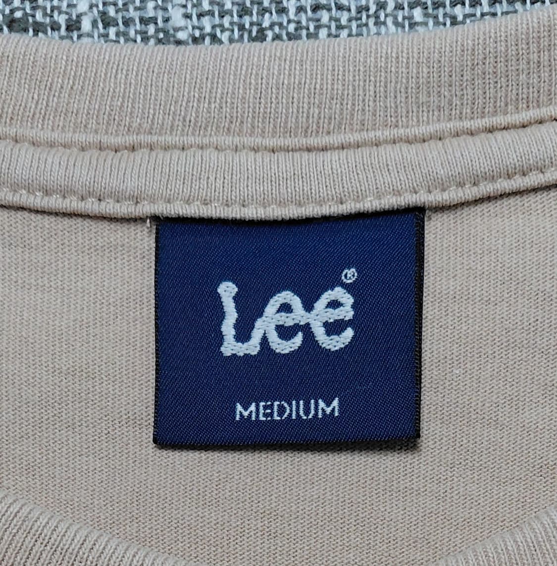 [M] Lee(리) 빈티지 아카이브 그래픽 반팔 티셔츠 (베이지) 상품이미지4