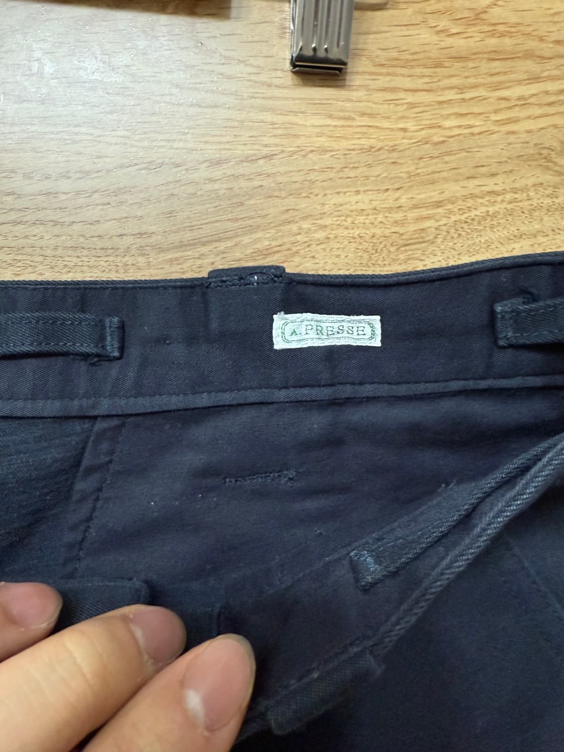 A.PRESSE 아프레쎄 트라우저 상품이미지3