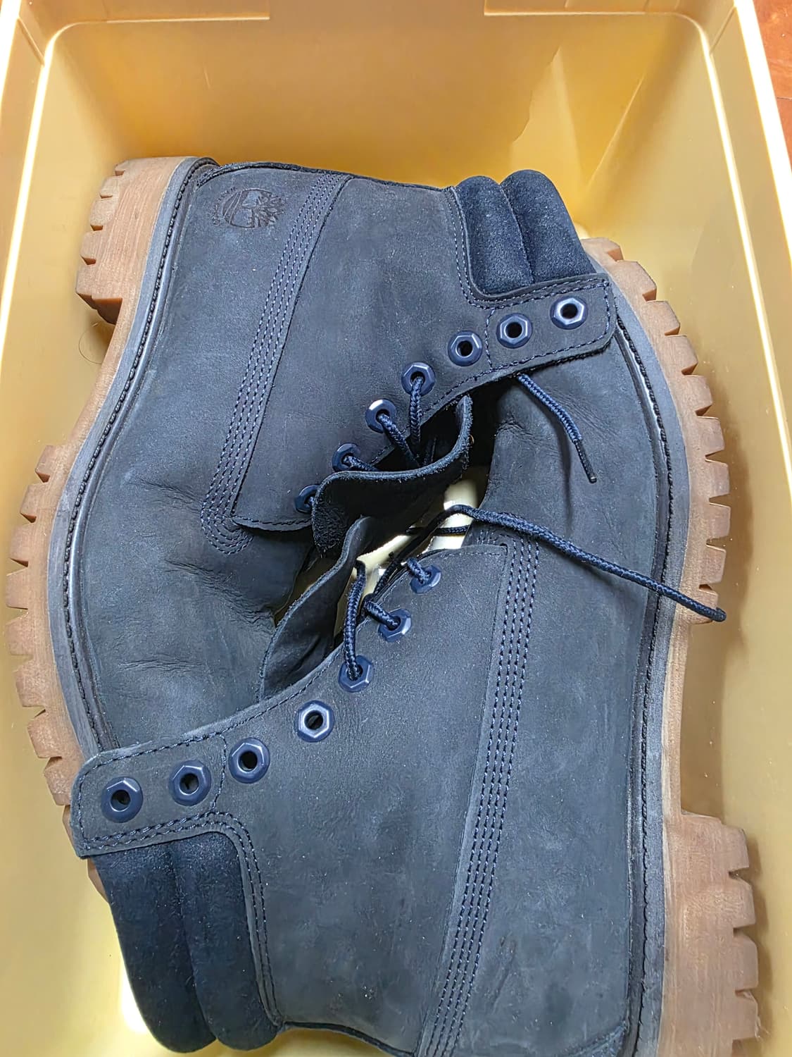 팀버랜드 6인치 네이비 부츠(265) 상품이미지3