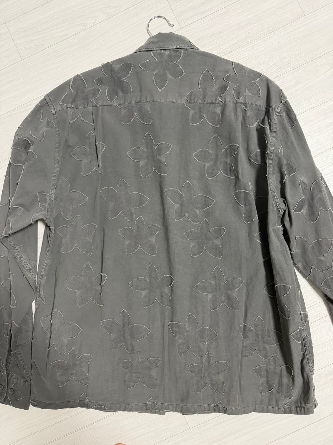 해칭룸 자카드 셔츠 상품이미지2