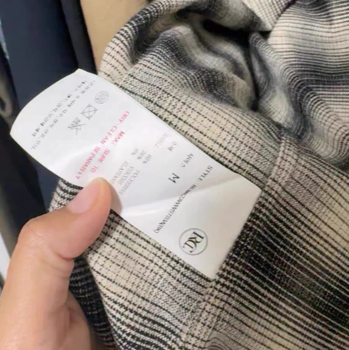 렉토 옴브레 체크셔츠 상품이미지2