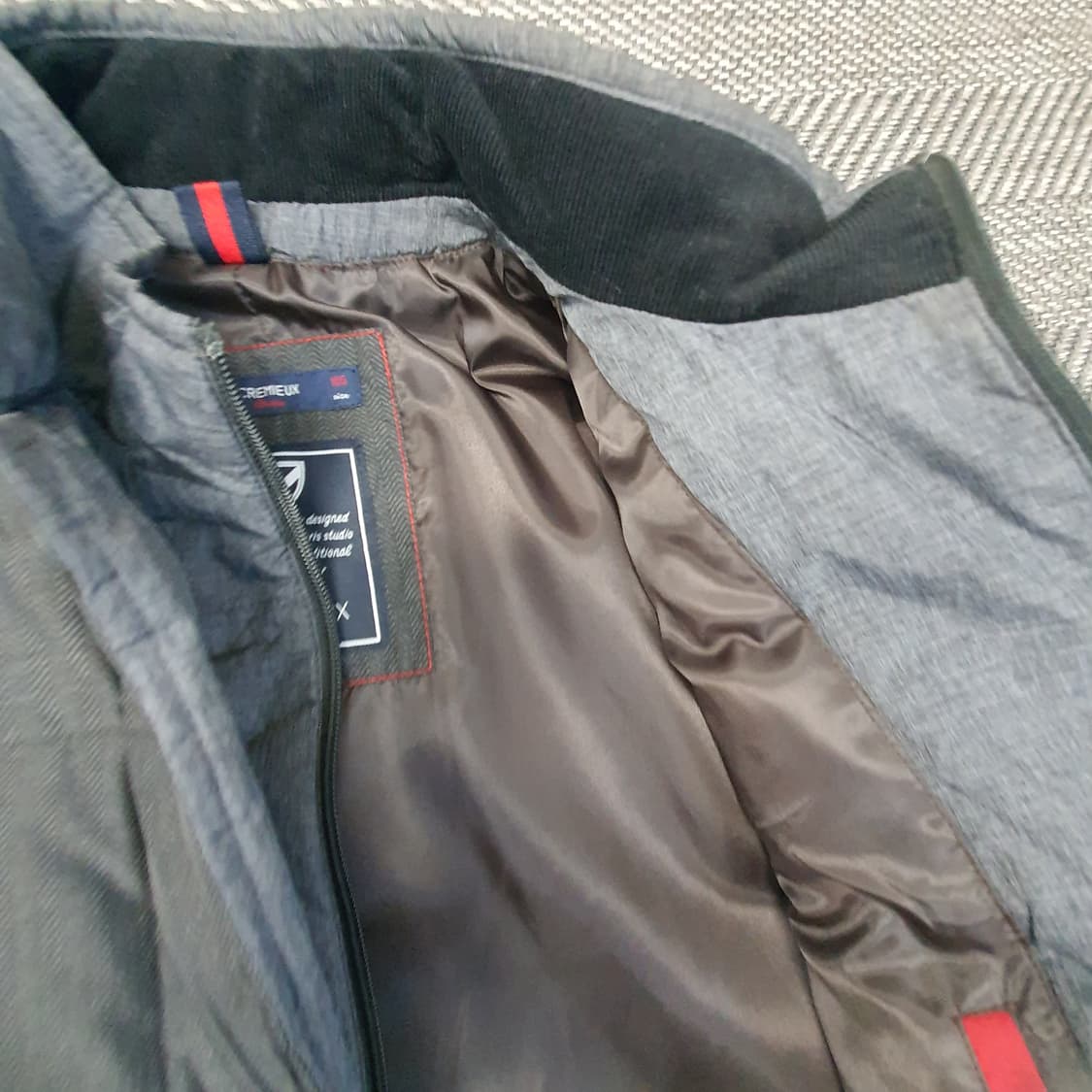 다니엘크레뮤 오리털 퀼팅 패딩코트 남자105 상품이미지7