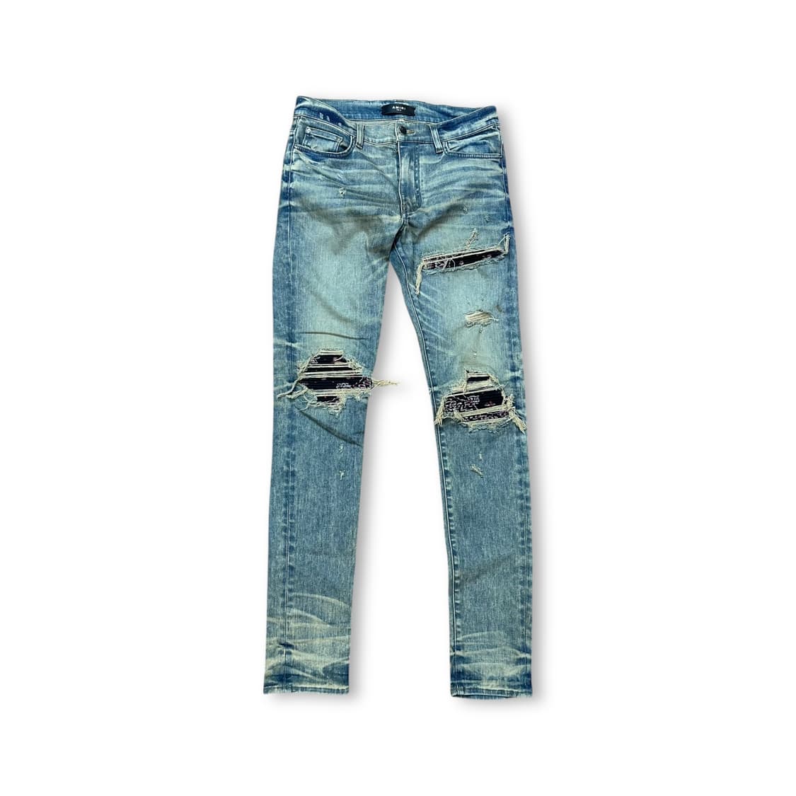 아미리 디스트로이드 데님 팬츠 상품이미지1