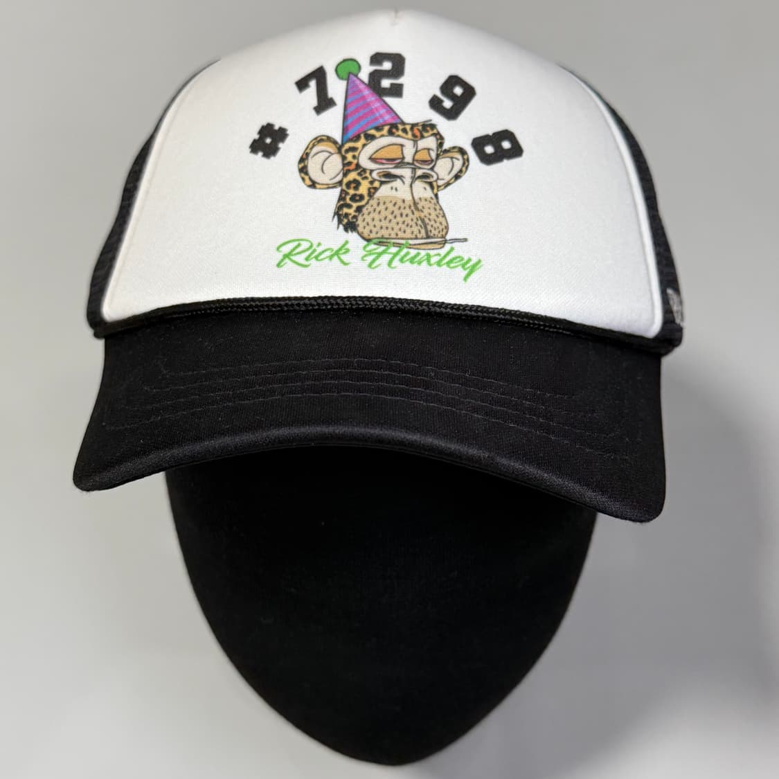 [SUPRA X #7298] MESH TRUCKER CAP BLACK 상품이미지7